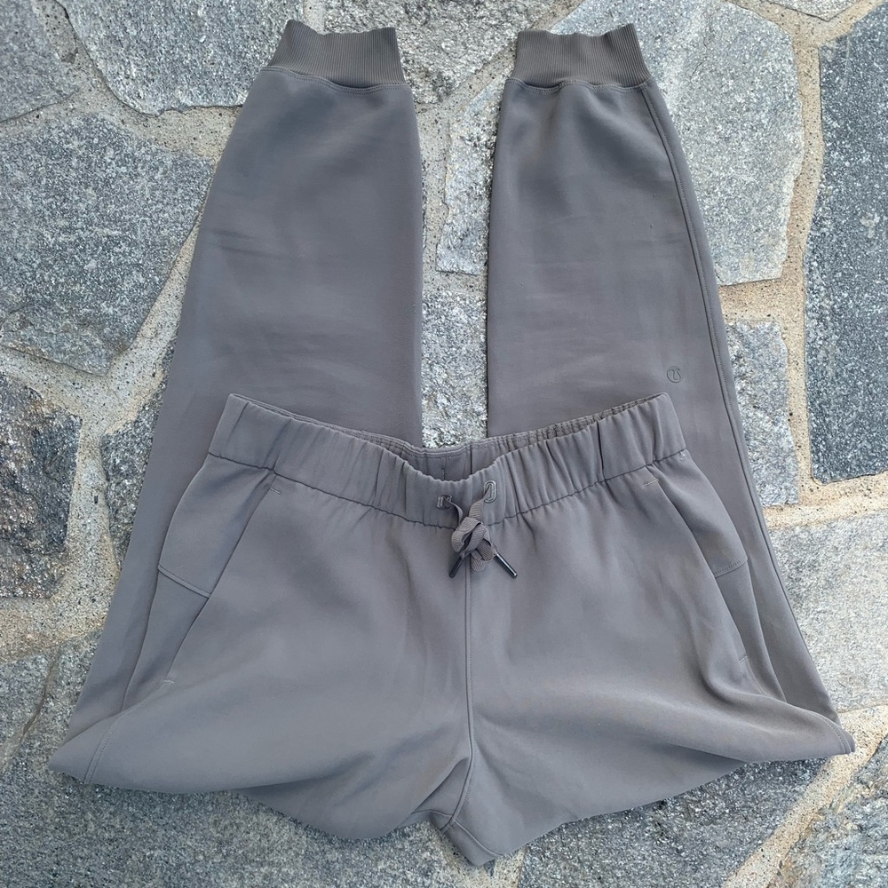 Lululemon Athletica Grey Drawstring Joggers